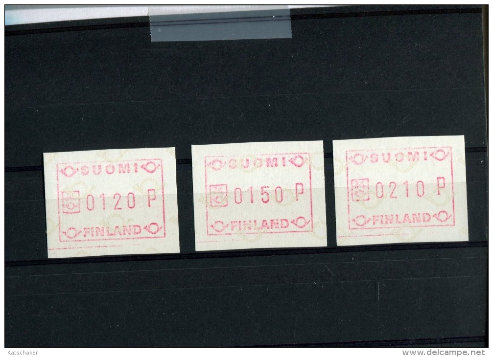 FINLAND  POSTFRIS MINT NEVER HINGED ¨POSTFRISCH EINWANDFREI MICHEL 1-1-S5 - Automaatzegels [ATM]