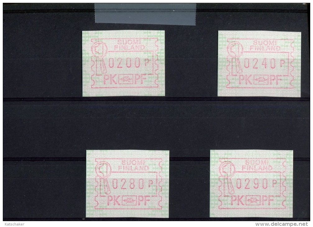 FINLAND  POSTFRIS MINT NEVER HINGED ¨POSTFRISCH EINWANDFREI MICHEL 20-1-S2 - Machine Labels [ATM]