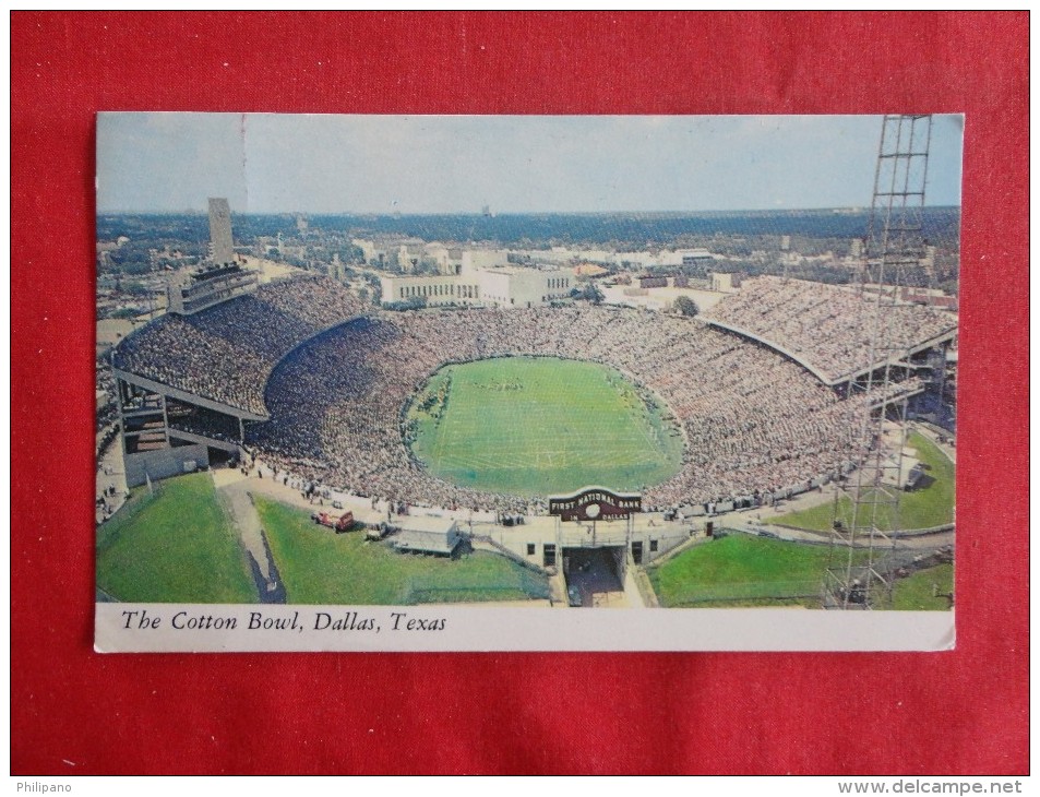 The Cotton Bowl Dallas Texas 1975 Cancel ----- Ref 1157 - Dallas