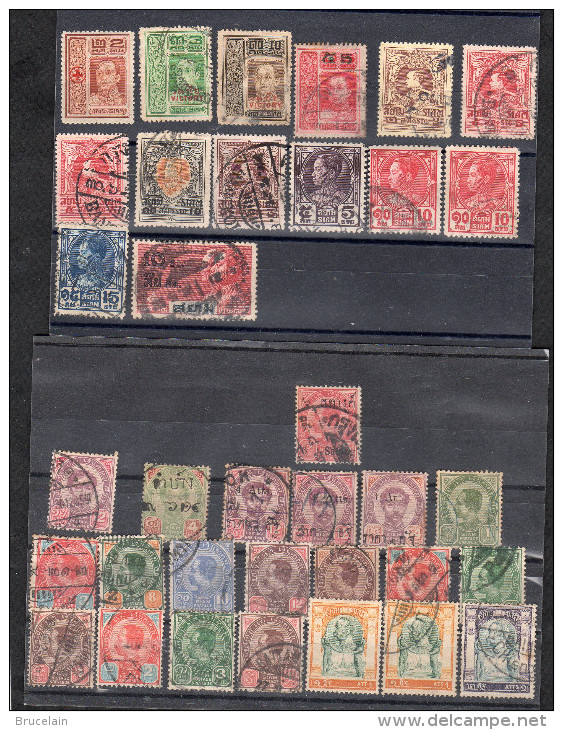 SIAM - LOT De Timbres Oblitérés - O - - Siam