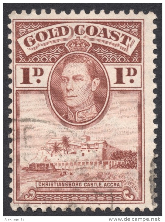 Gold Coast, 1 P, 1938, Sc # 116, Mi # 106, Used (2) - Gold Coast (...-1957)