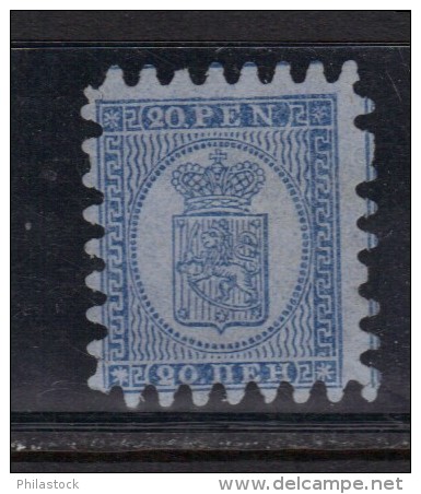 FINLANDE N° 8 (*)  Perçage III Signé R.Calves - Unused Stamps