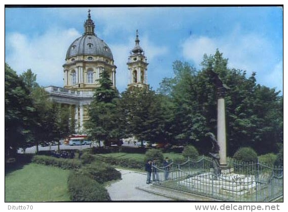 Torino - Basilica Di Superga - 56-83 - Formato Grande Viaggiata - D2 - Kerken