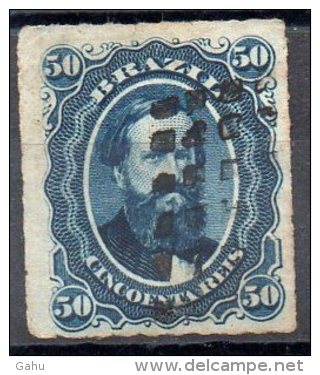 Brésil ; Brazil ;1876 ; N°Y : 32 ; Ob ; " Pedro II " ; Cote Y: 11.00 E. - Used Stamps