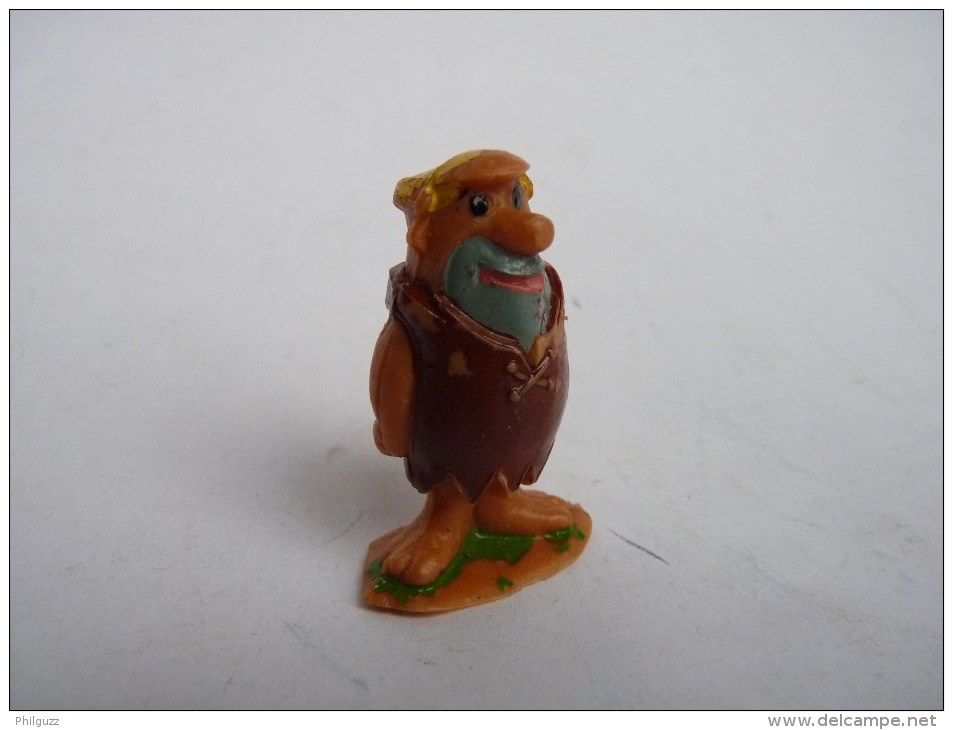 RARE FIGURINE PIERRAFEU - FLINTSTONE - MARX 1962 BARNEY Peint - Autres & Non Classés