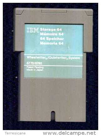 IBM STORAGE MEMOIRE SPEICHER MEMORIA 64 WHEELWRITER QUIETWRITE SYSTEM 6770 6780 - Other & Unclassified