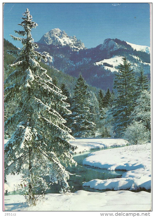 Happy New Year - Nature In Winter, 1976., Yugoslavia (ND, Serija 3) - New Year