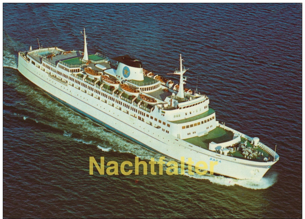AK - Schiffe - Passagierfährschiff - MS "Saga" - Fähren