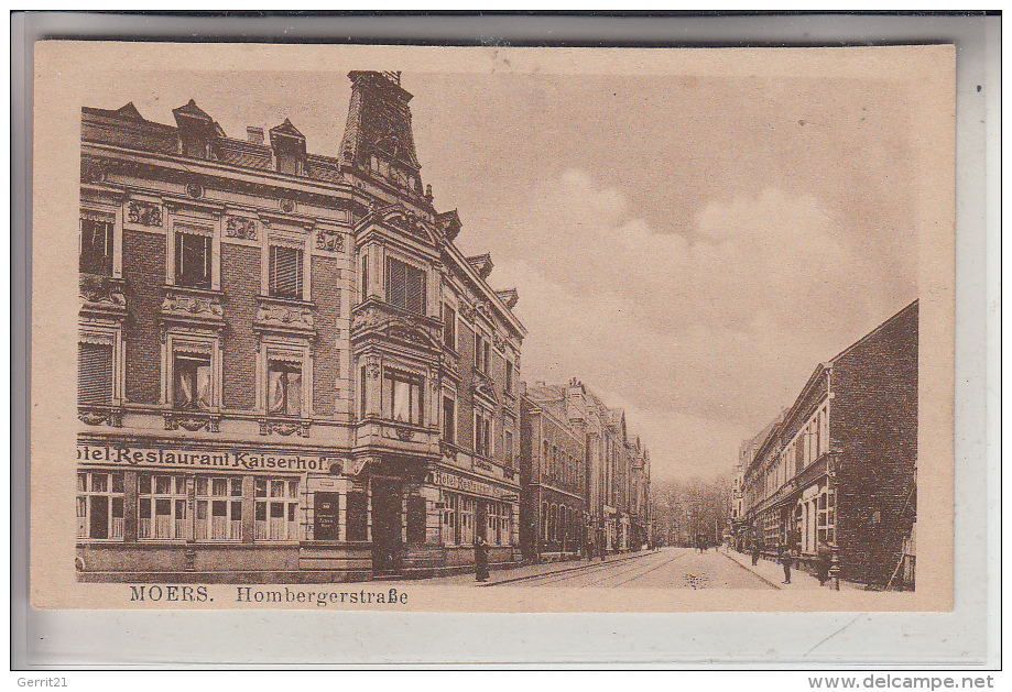 4130 MOERS, Hombergerstrasse, Hotel Restaurant Kaiserhof - Moers