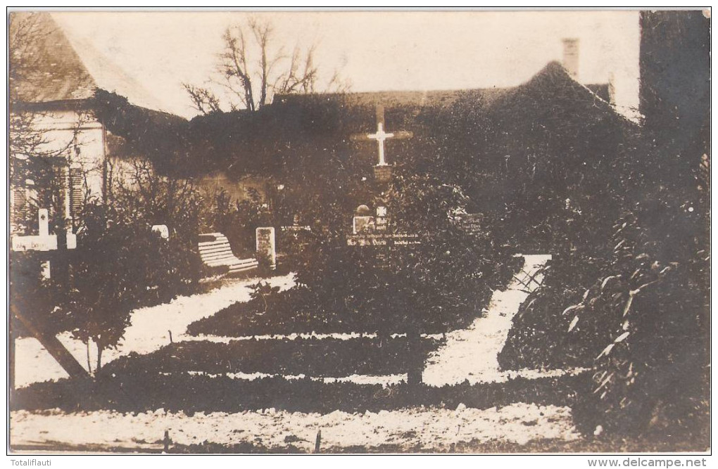 Lassigny Cimetiere Allemande Grande Guerre 14.18 Photocard Privee Feldpost 21.3.1915 TOP-Erhaltung - Lassigny