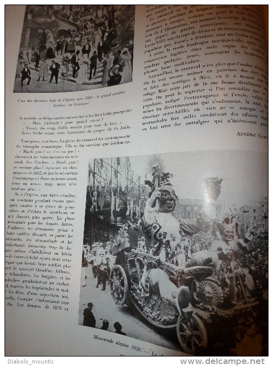 1939  : Couronnement PY XII (impt documentaire); Fin des MASQUES ;Carnaval à NICE ;Lowu; Hong Kong; Danielle Darrieux