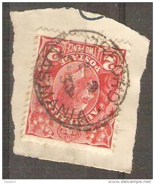 TASMANIA - 1933 CDS Postmark On 2d King George V - ORFORD - Gebraucht