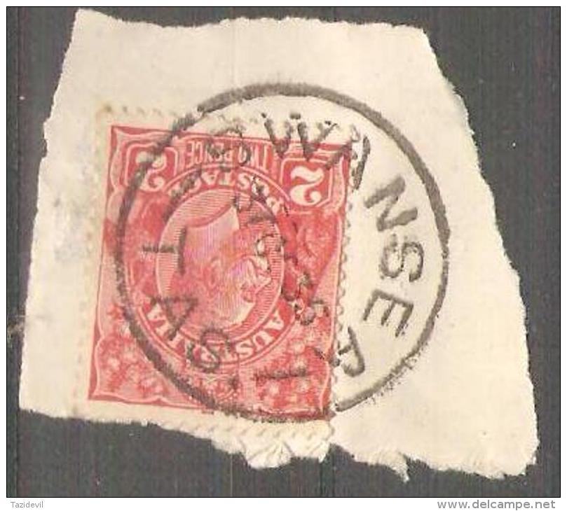 TASMANIA - 1935 CDS Postmark On 2d King George V - SWANSEA - Gebraucht