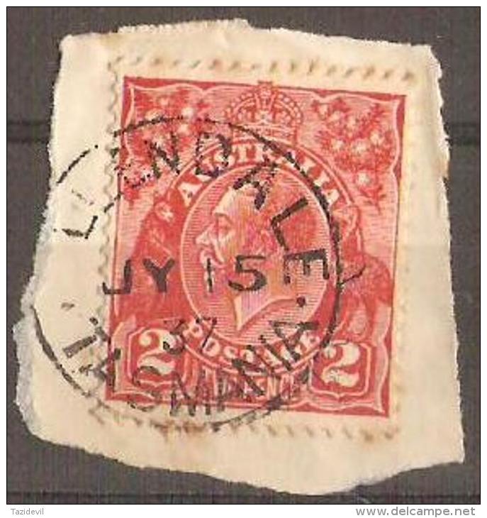 TASMANIA - 1937 CDS Postmark On 2d King George V - ELLENDALE - Gebruikt