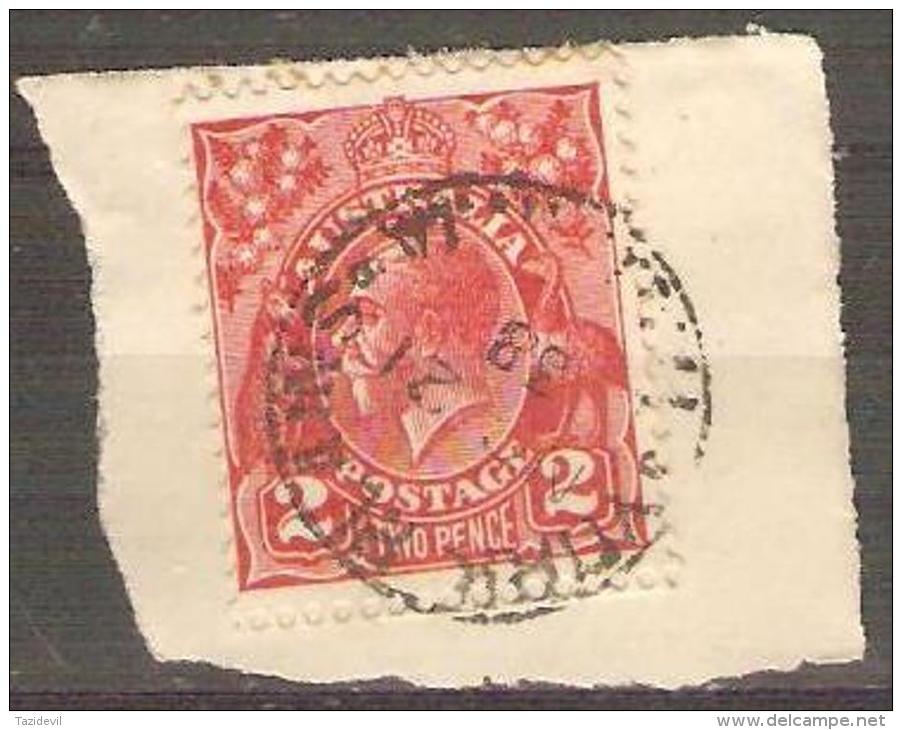 TASMANIA - 1938 CDS Postmark On 2d King George V - YORK PLAINS - Usados