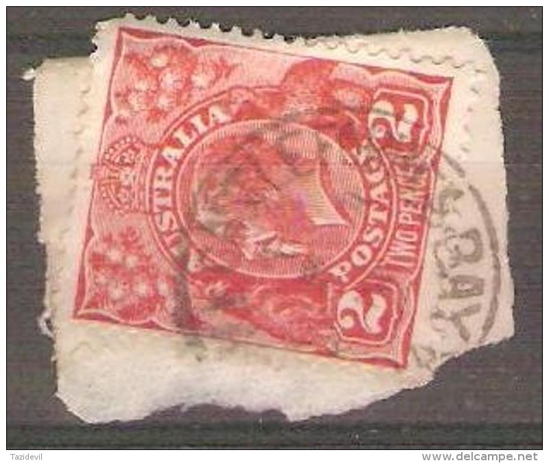 TASMANIA -  CDS Postmark On 2d King George V - CASTLE FORBES BAY - Oblitérés