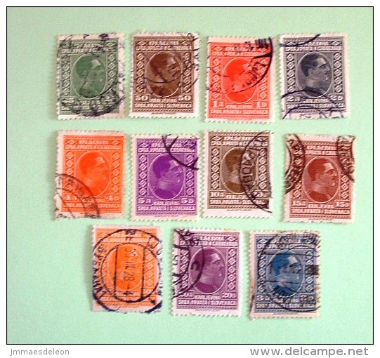 Yugoslavia 1926/27 - King Alexander - Used Stamps