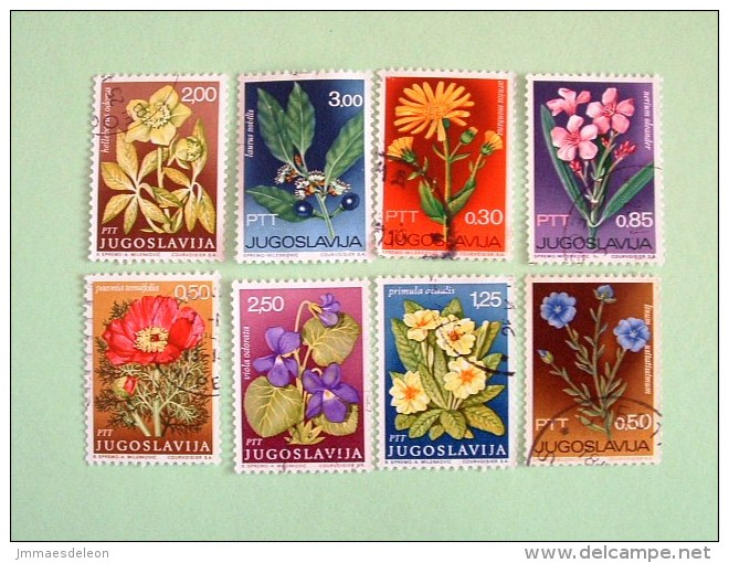 Yugoslavia 1967 Plants Flowers - Used Stamps