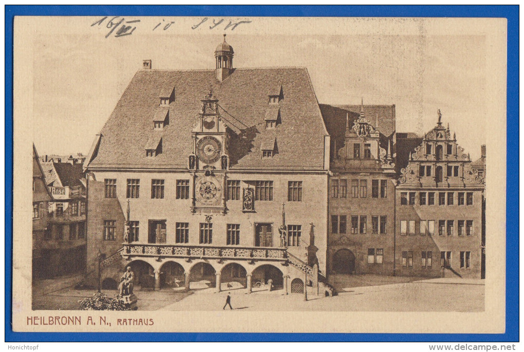 Deutschland; Heilbronn; Rathaus; 1910 - Heilbronn