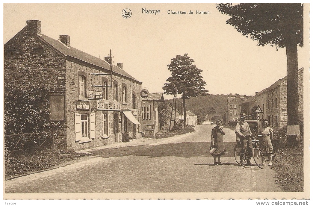 Natoye - Chaussée De Namur - Différents Personnages ( Voir Verso ) - Hamois