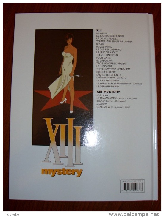 XIII Mystery 1-2 La Mangouste & Irina Philippe Berthet Ralph MeyerDargaud Édition Limitée 2008