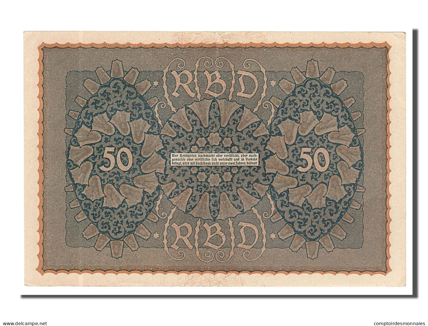 Billet, Allemagne, 50 Mark, 1919, 1919-06-24, SUP+ - 50 Mark