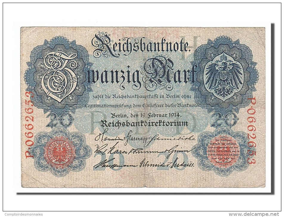 [#154170] Allemagne, 20 Mark Type 1914 - 20 Mark