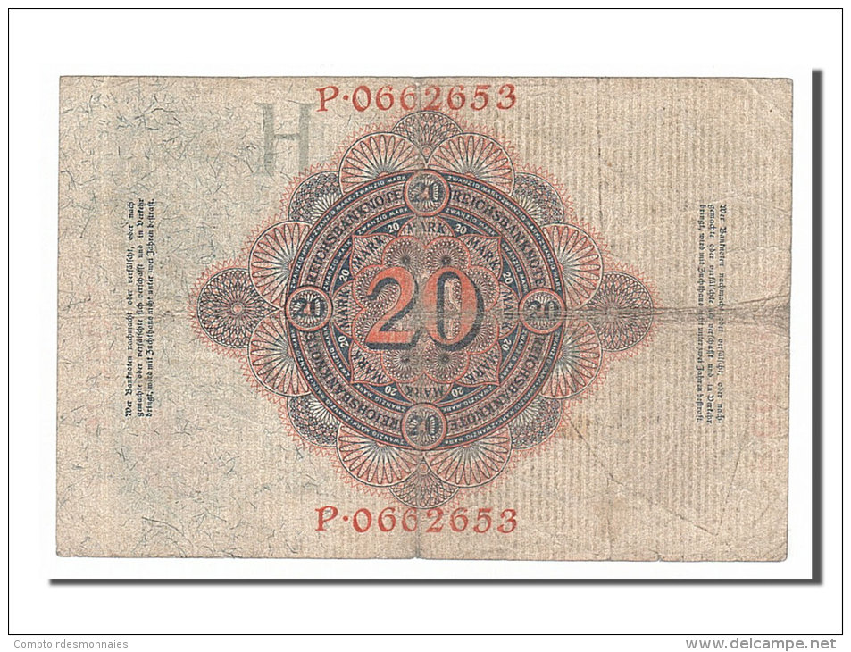 [#154170] Allemagne, 20 Mark Type 1914 - 20 Mark