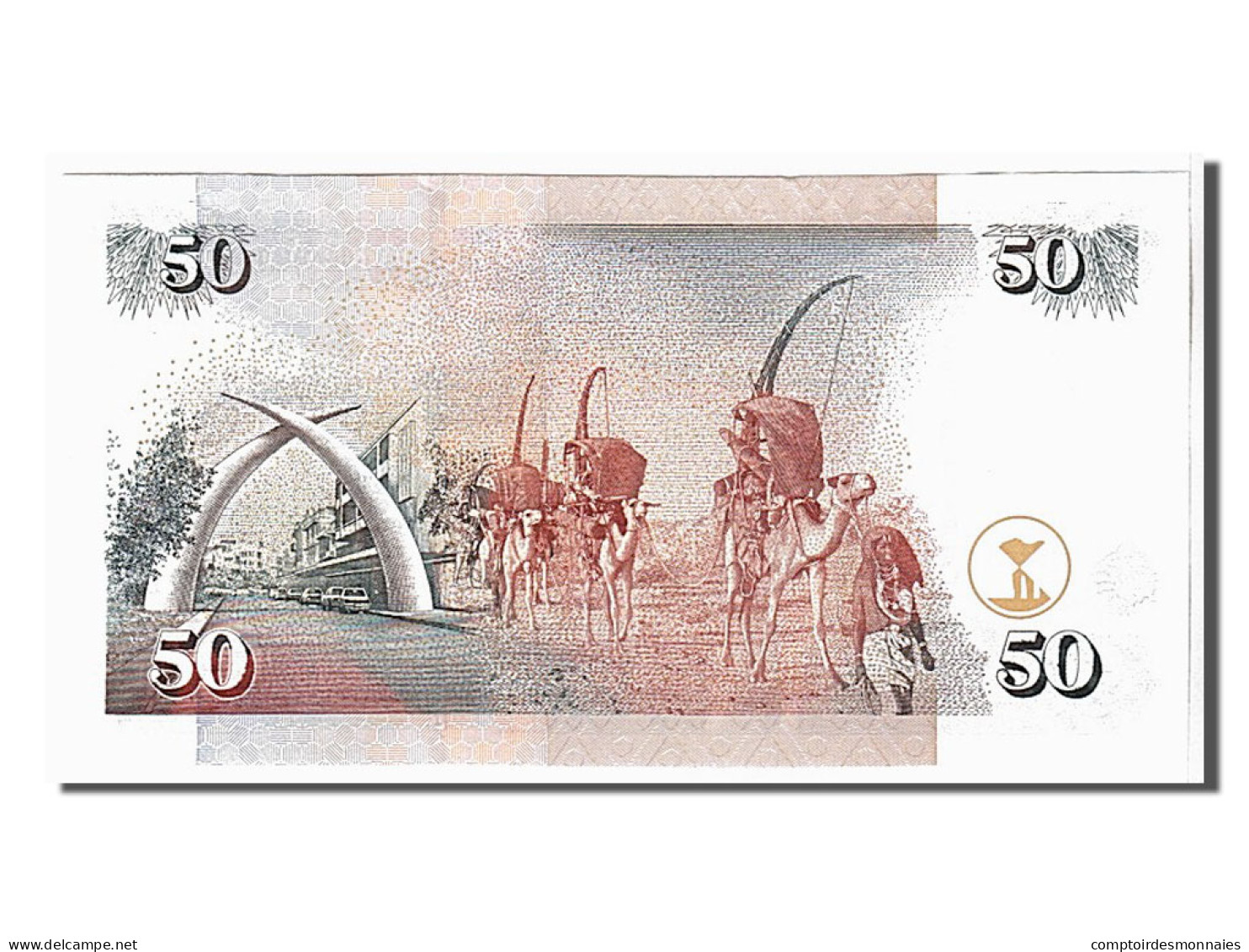 Billet, Kenya, 50 Shillings, 2006, NEUF - Kenia