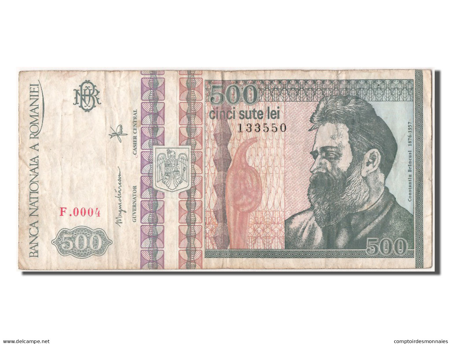 Billet, Roumanie, 500 Lei, 1992, 1992-12-01, TB+ - Rumania