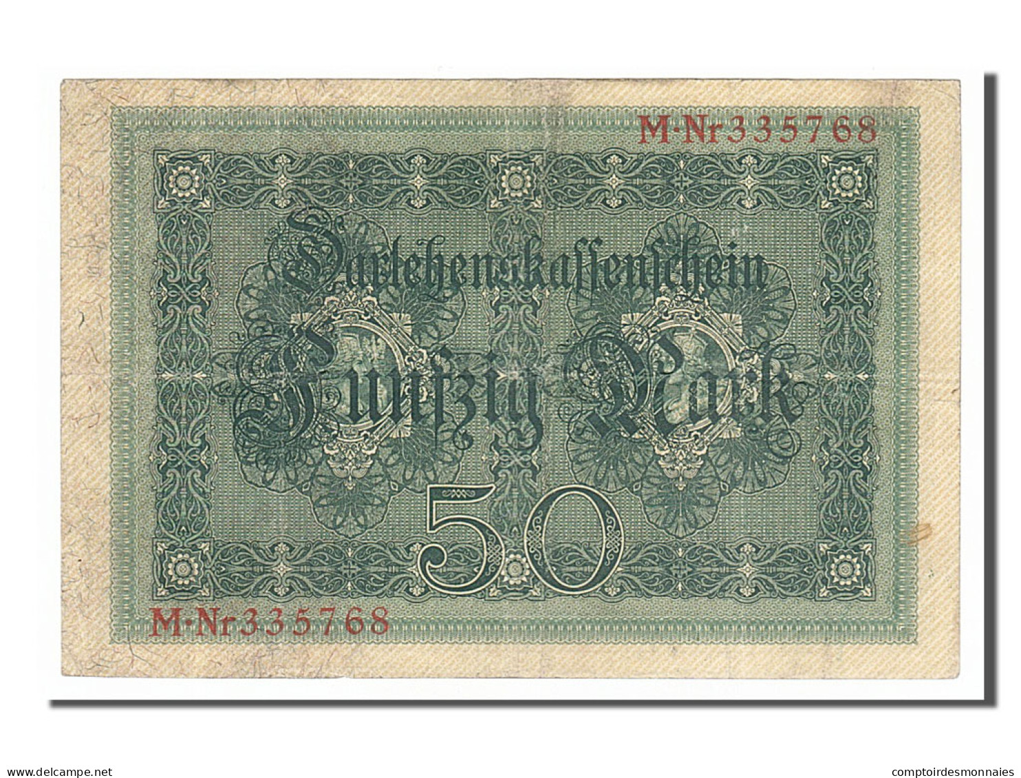 Billet, Allemagne, 50 Mark, 1914, 1914-08-05, TTB - 50 Mark