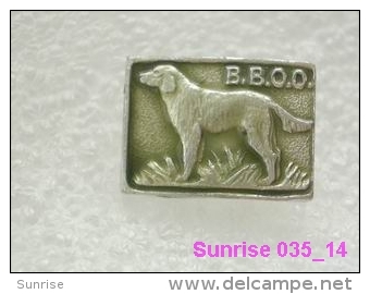 Animals: Setter - Hunters Dog - All Union Hunters Club / Old Soviet Badge_035_an3676 - Animales