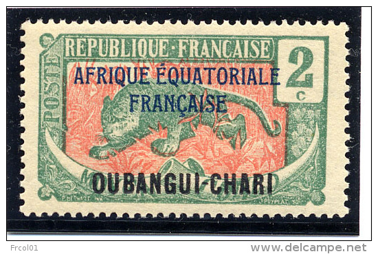 Oubangui, Yvert 44b**, MNH - Ongebruikt