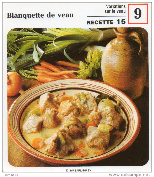 Blanquette De Veau - Recettes De Cuisine