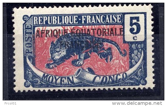 Oubangui, Yvert 46a**, MNH - Unused Stamps