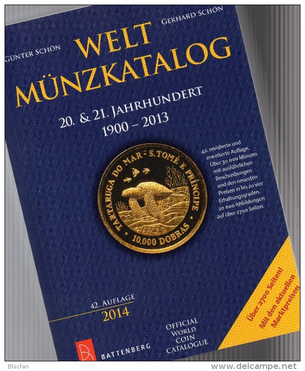 Weltmünzkatalog 2014 Schön Neu 50€ Münzen 20/21.Jahrhundert A-Z Coins Of The World: Europa Amerika Afrika Asien Oceanien - Sonstige – Asien