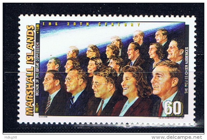 MH Marshallinseln 1998 Mi 993 Mnh Kinobesucher - Marshalleilanden