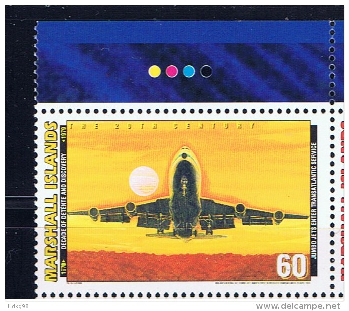MH Marshallinseln 1999 Mi 1239 Mnh Jumbo-Jet - Islas Marshall