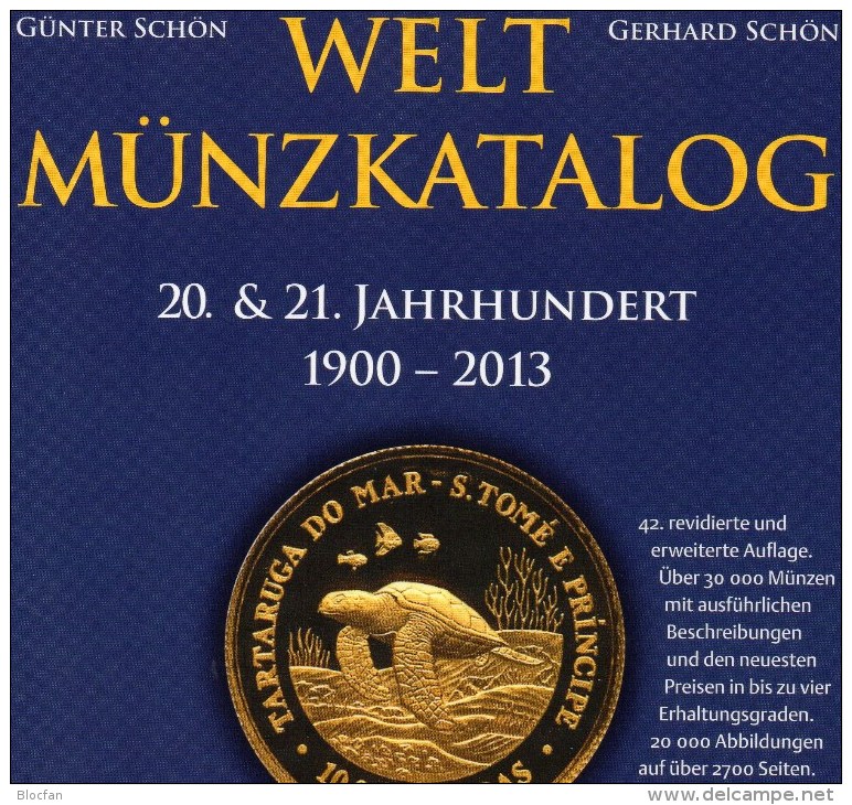 Coins Weltmünzkatalog 2014 New 50€ Münzen 20./21.Jahrhundert A-Z Battenberg Verlag: Europa Amerika Afrika Asien Ozeanien - Livres & Logiciels