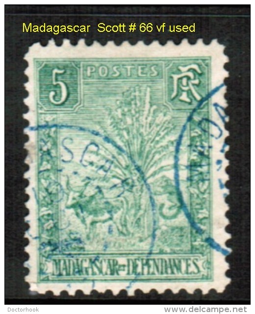 MADAGASCAR   Scott  # 66  VF USED - Oblitérés