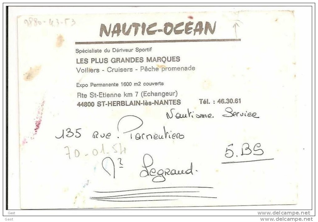 44   SAINT  HERBLAIN     NAUTIC  OCEAN  SPECIALISTE   DU  DERIVEUR - Saint Herblain