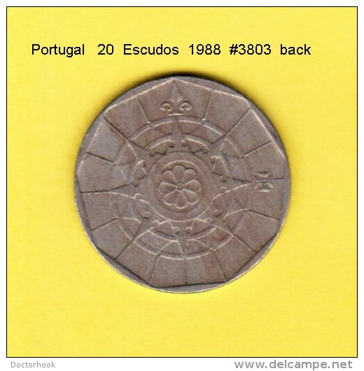 PORTUGAL    20  ESCUDOS  1988 (KM # 634) - Portugal