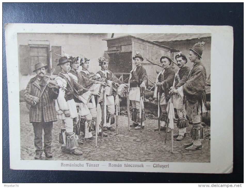 1916.   THE ROMANIAN DANCER´S  / MILITARY POST - Ohne Zuordnung