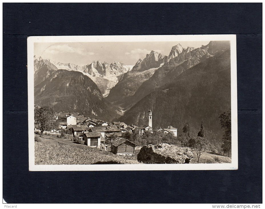 45405     Svizzera,   Soglio Mit  Sciora &amp; Bondascagruppe,  VG - Soglio