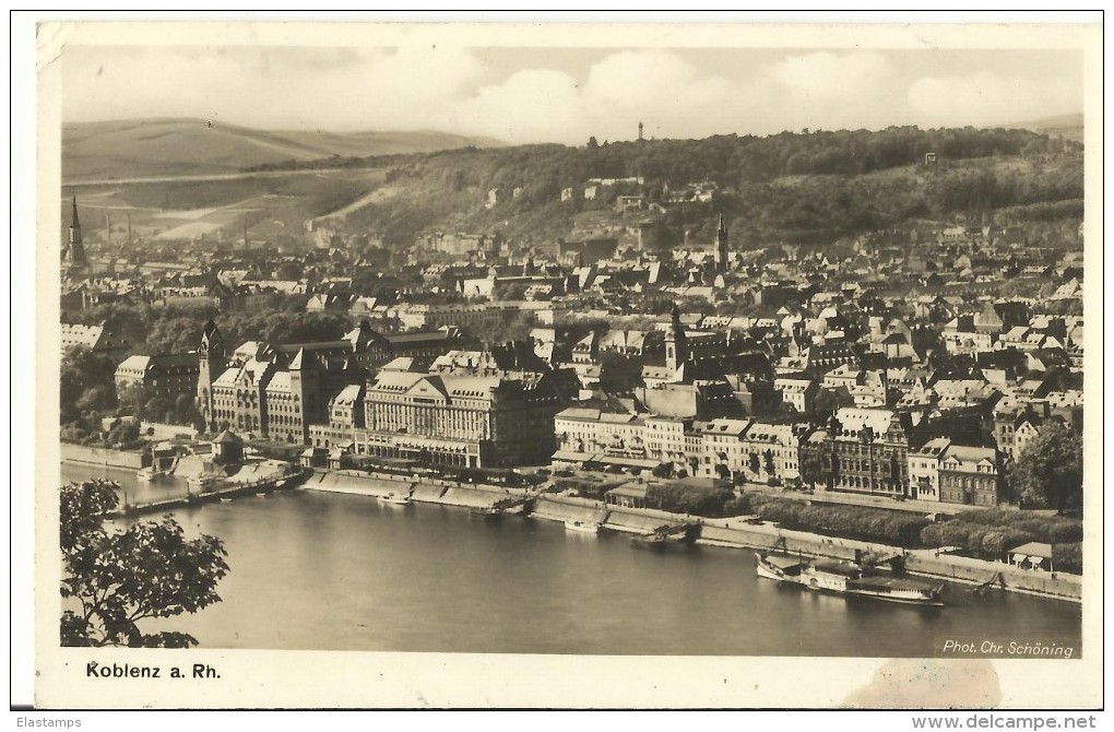 =DE KOBLENZ SAAR 1934 - Koblenz