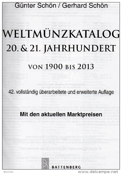 Old Coin Of The World Welt-Münzkatalog 2014 Schön New 50€ Münzen 19.Jahrhundert A-Z Europa Amerika Afrika Asien Oceanien - Collections