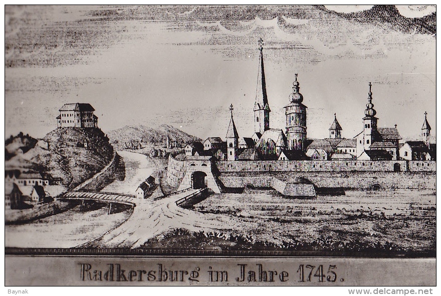 ST96  --   RADKERSBURG  IM JAHRE 1745 - Bad Radkersburg