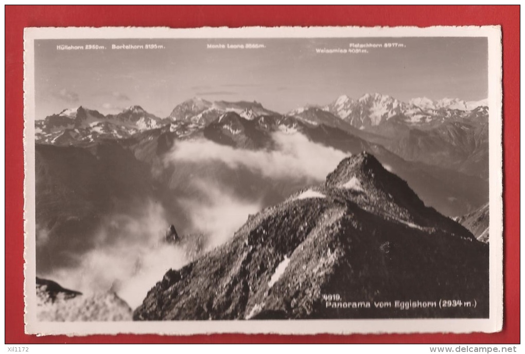 BMO-33 Panorama Vom Eggishorn Ob Fiesch  Nicht Gelaufen - Fiesch