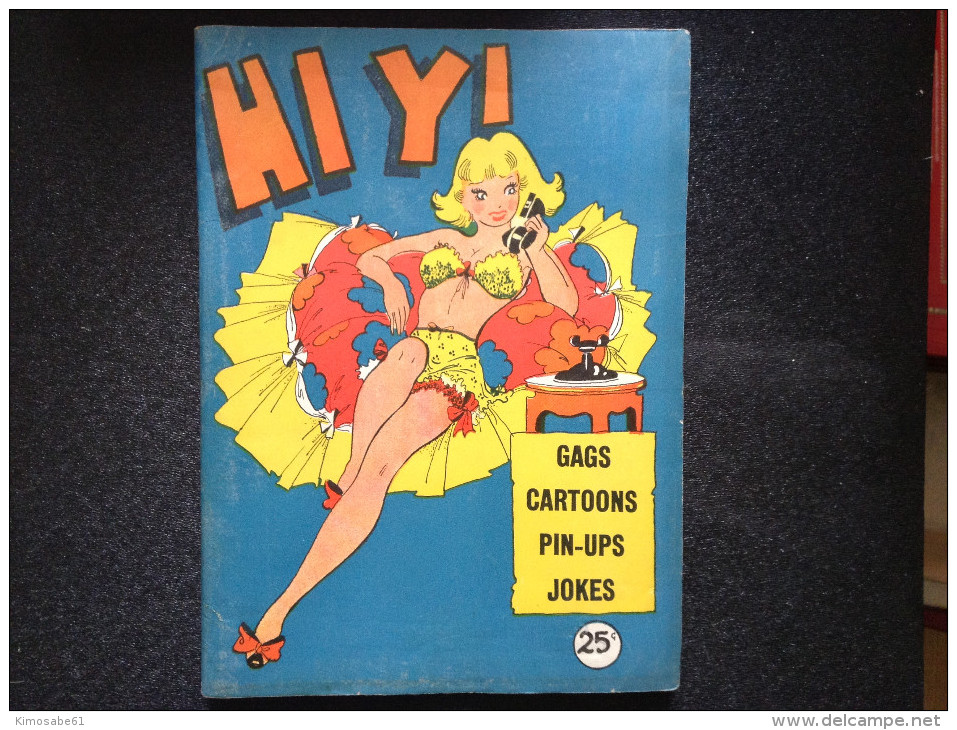 US, Vintage Gags, Cartoons Pin-ups, Joke Book - Hi Yi - Other & Unclassified