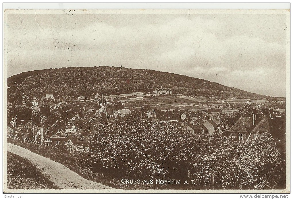 =DE HOFHEIM AM TAUNUS 1928 - Hofheim